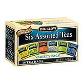 Bigelow Blend Tea Bags Six Assorted Teas Left Picture